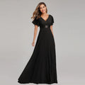 Vestido Longo Moneli Céleste