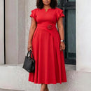 Vestido Midi Moneli Fiore