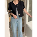 Blazer Cropped Moneli Essenza