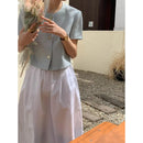 Blazer Cropped Moneli Essenza