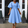 Vestido Midi Moneli Lumi