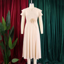 Vestido Midi Moneli Fiore