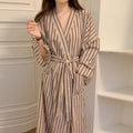 Robe Listrado Moneli Serena
