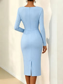 Vestido Midi Moneli Fleur