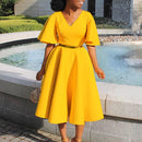 Vestido Midi Moneli Lumi